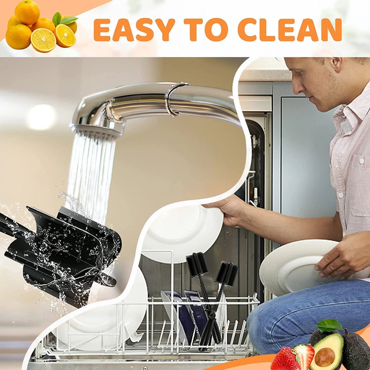 Meat Chopper, Hamburger Chopper, Potato Masher-Professional Multifunctional